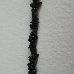 Tourmaline Natural Black Chip Beads C Grade 5-10mm 36" Strand K09-4572CK